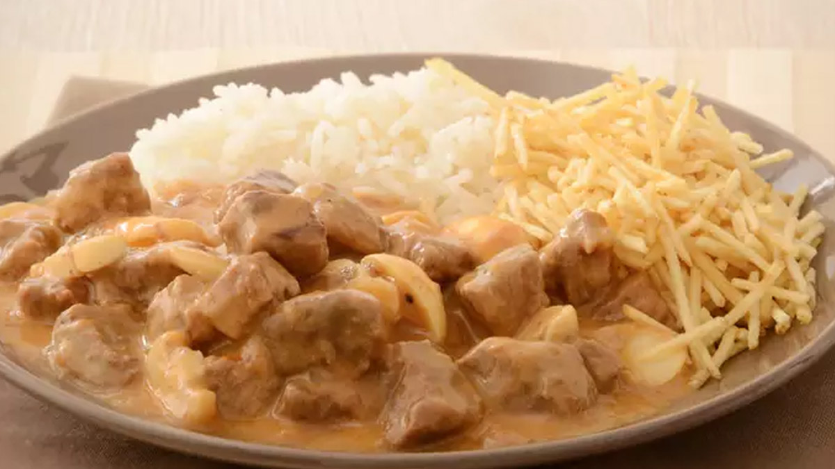 Receita Rápida Estrogonofe na Pressão Para Quem Não Quer Perder Tempo!