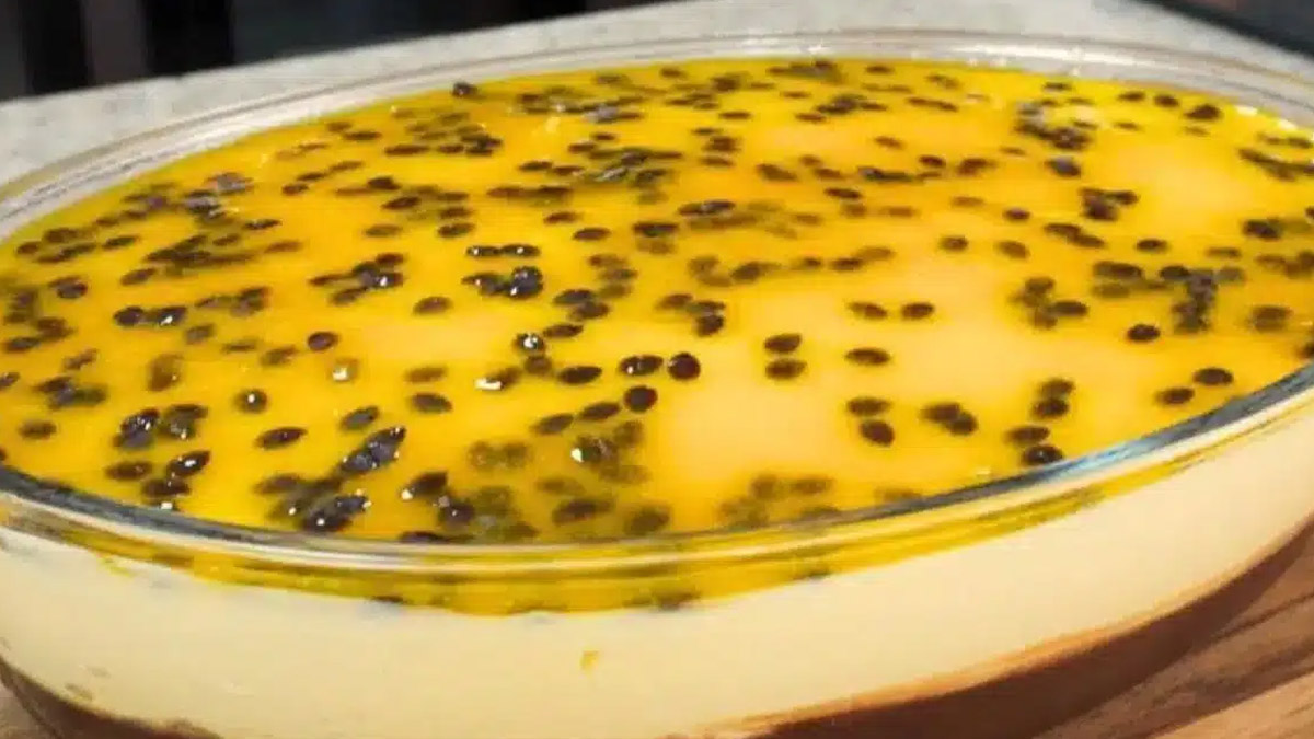 Receita Rápida Mousse de Maracujá com Leite Ninho Com Apenas 3 Ingredientes!