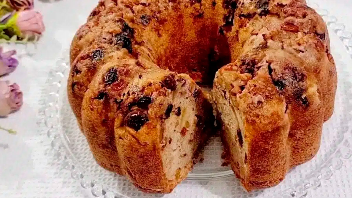 bolo de maçã