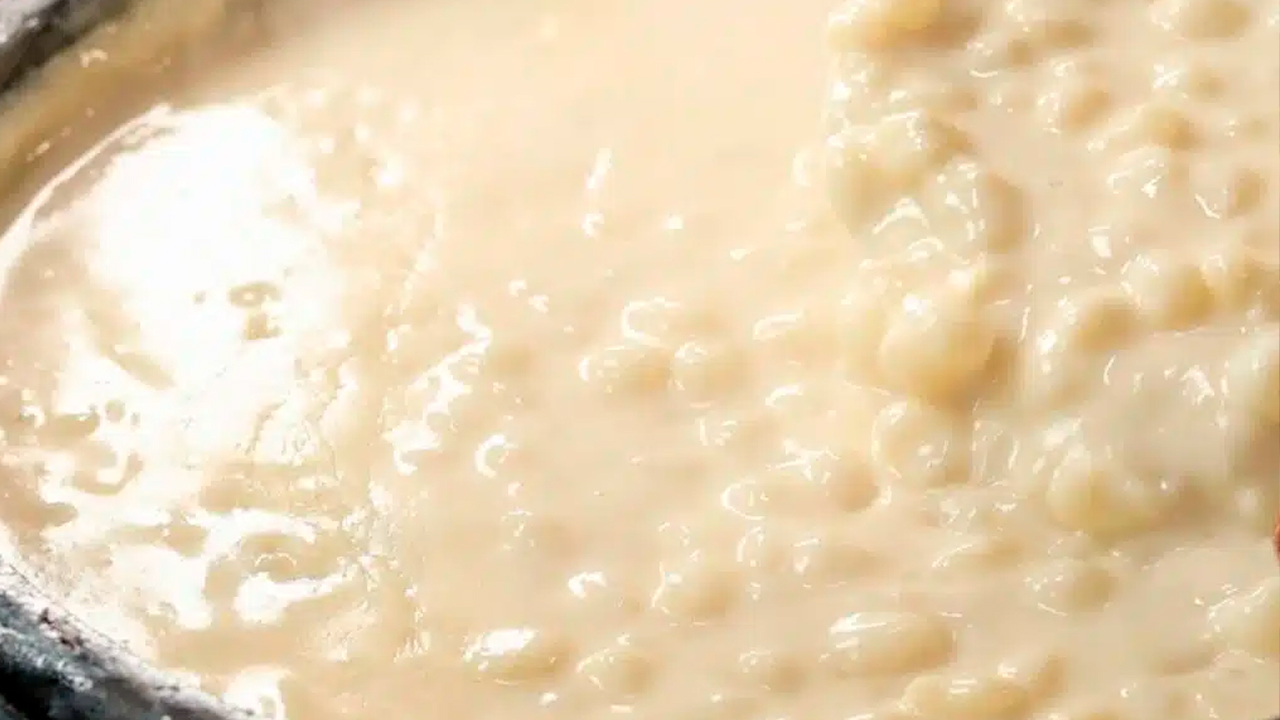 Receita Mugunzá Cremoso
